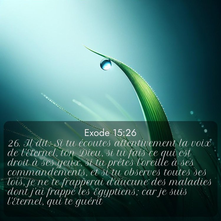 image nature avec verset biblique de la Bible