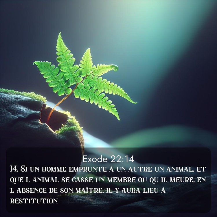 image nature avec verset biblique de la Bible