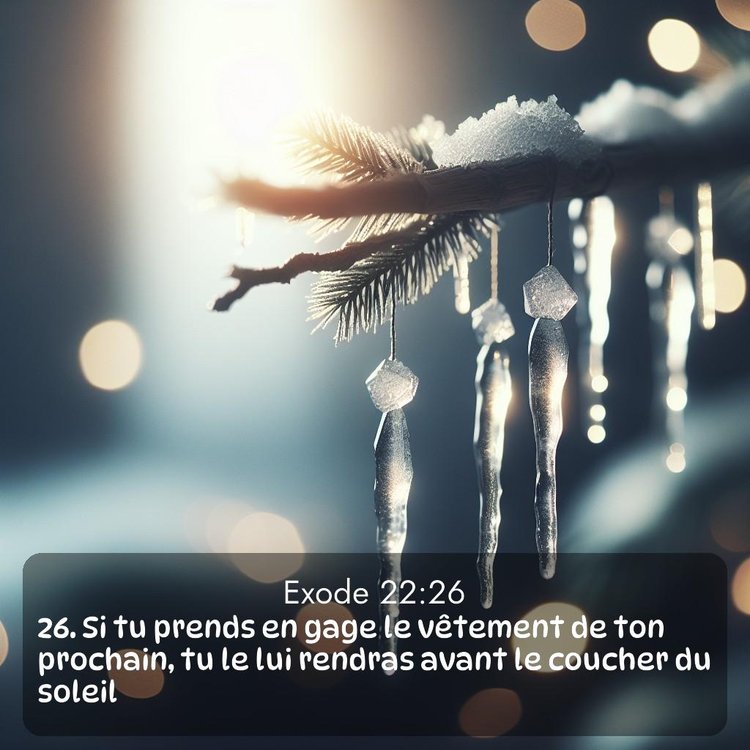 image nature avec verset biblique de la Bible