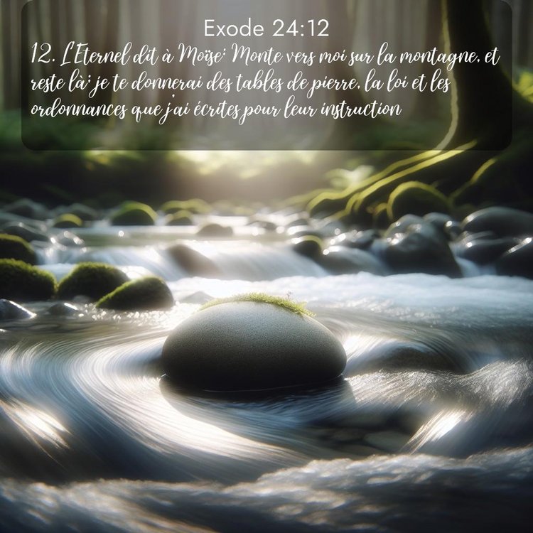 image nature avec verset biblique de la Bible
