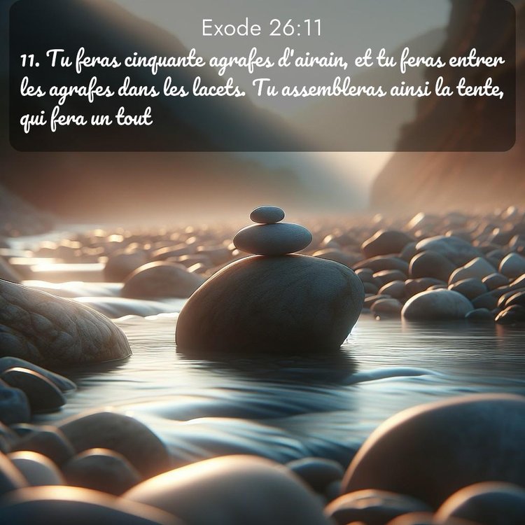 Segond Exode 26:11