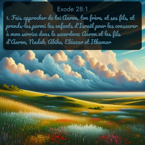 Segond 2 28:1