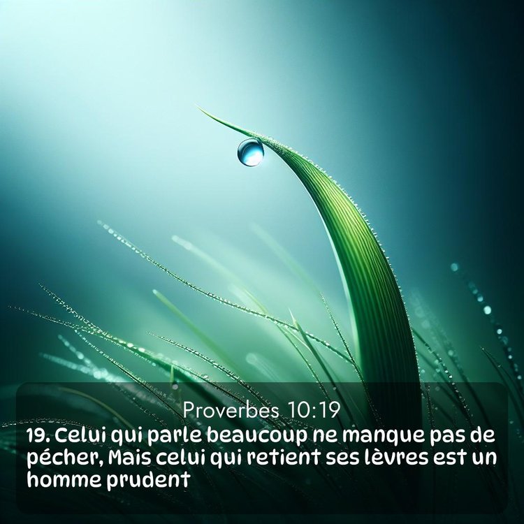 Segond Proverbes 10:19