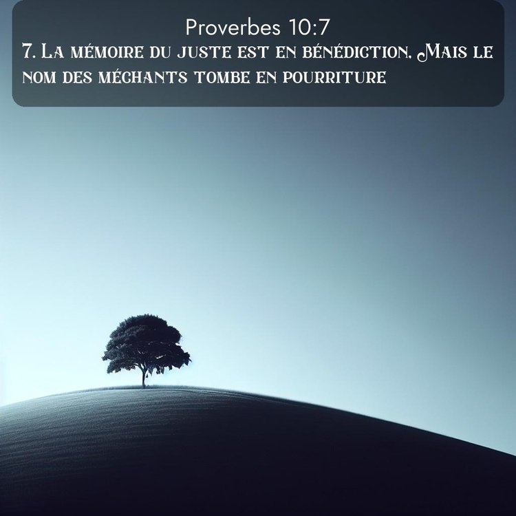 image nature avec verset biblique de la Bible