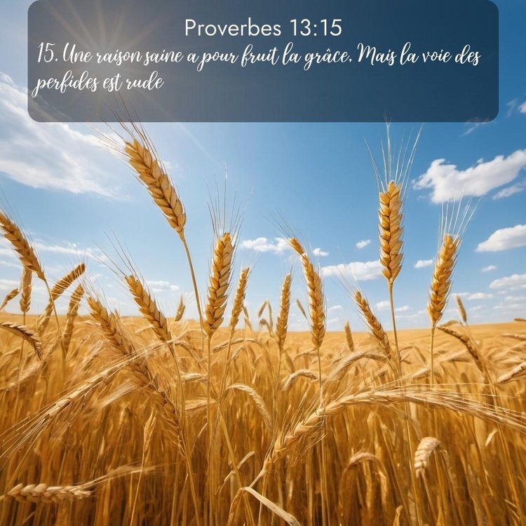 image nature avec verset biblique de la Bible
