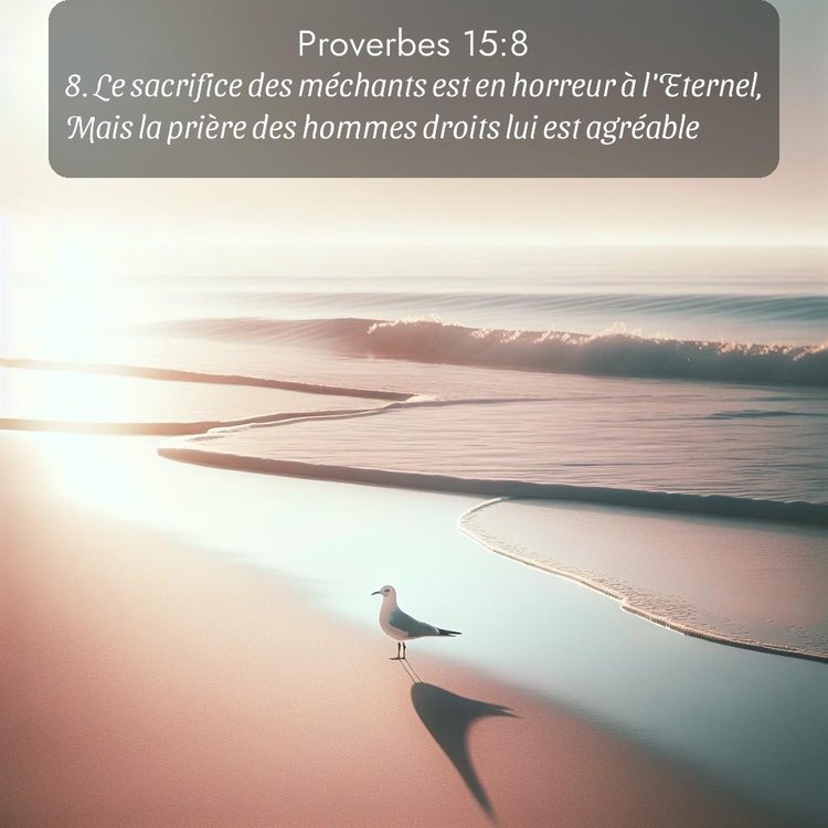 Segond Proverbes 15:8