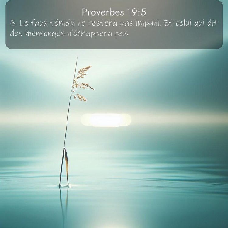 image nature avec verset biblique de la Bible