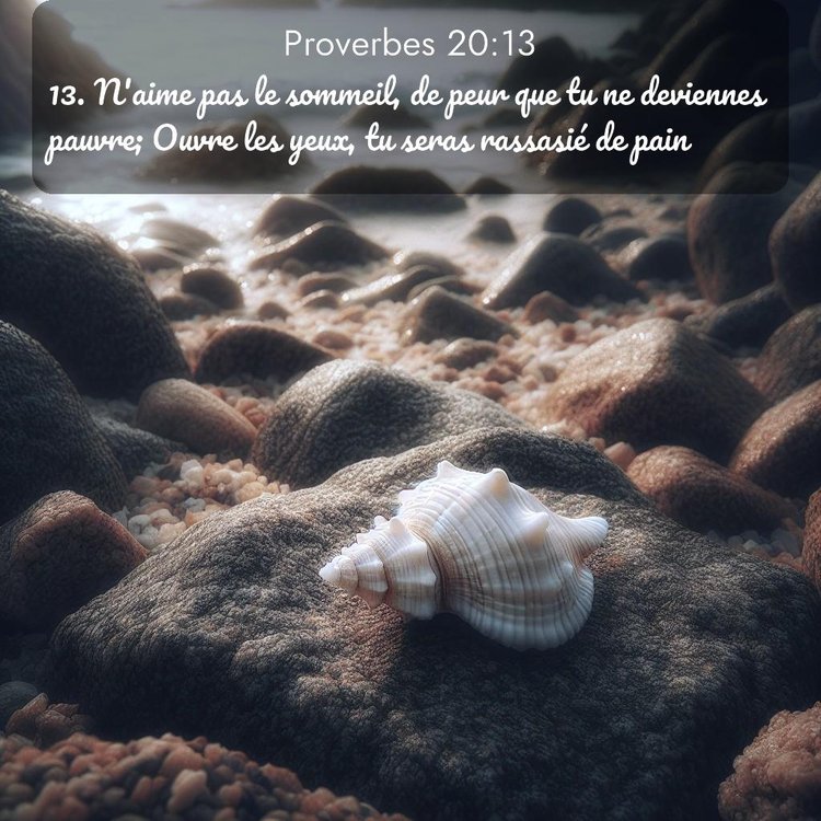 image nature avec verset biblique de la Bible