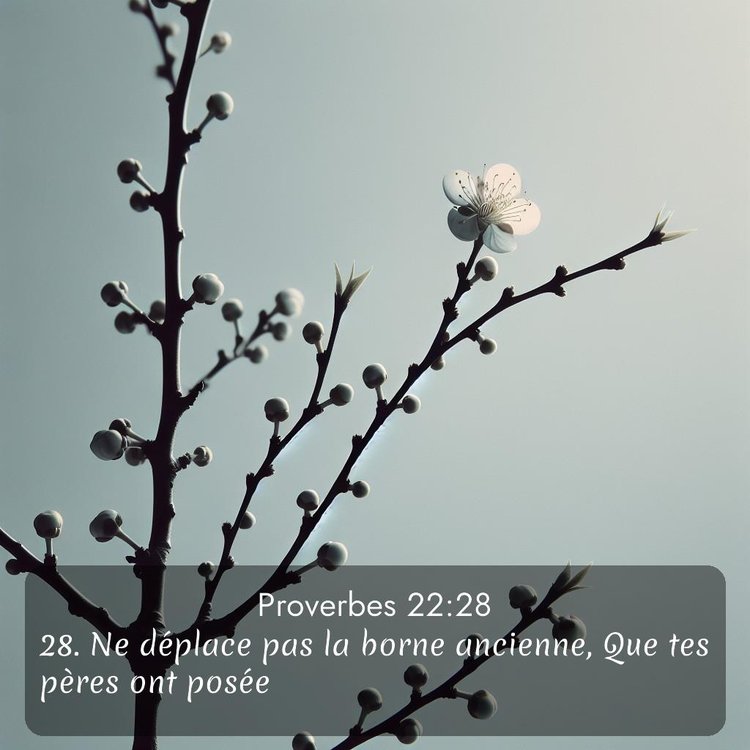 image nature avec verset biblique de la Bible