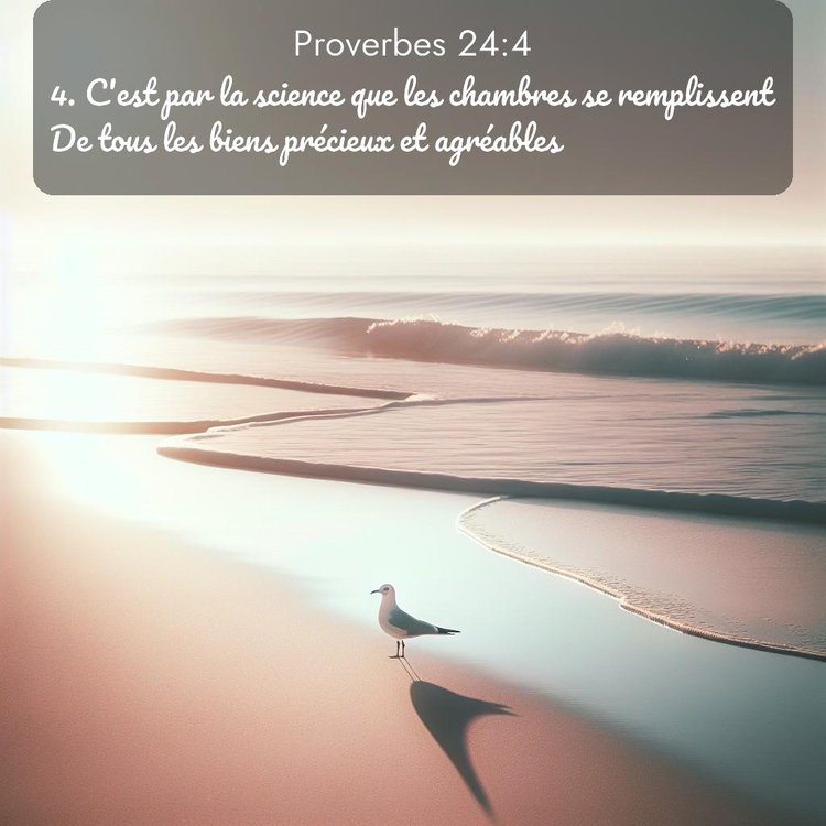 image nature avec verset biblique de la Bible