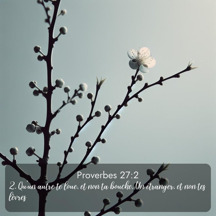 image nature avec verset biblique de la Bible