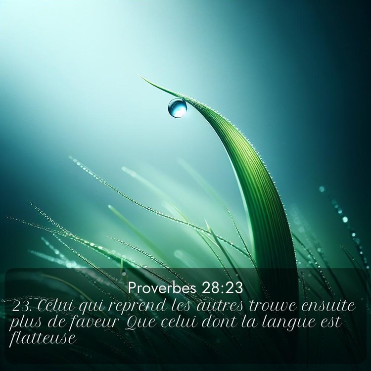 image nature avec verset biblique de la Bible
