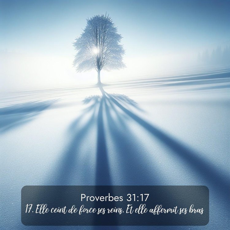 image nature avec verset biblique de la Bible