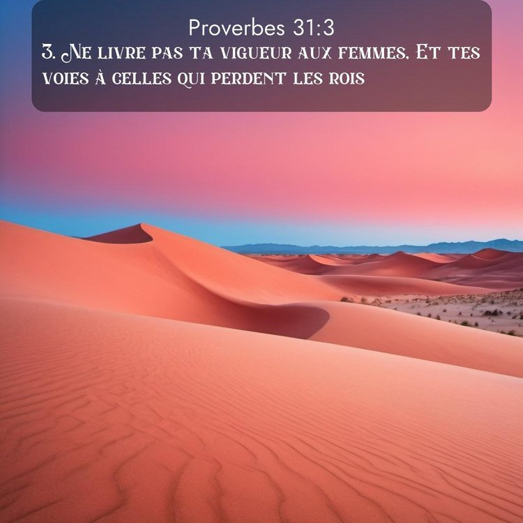 image nature avec verset biblique de la Bible