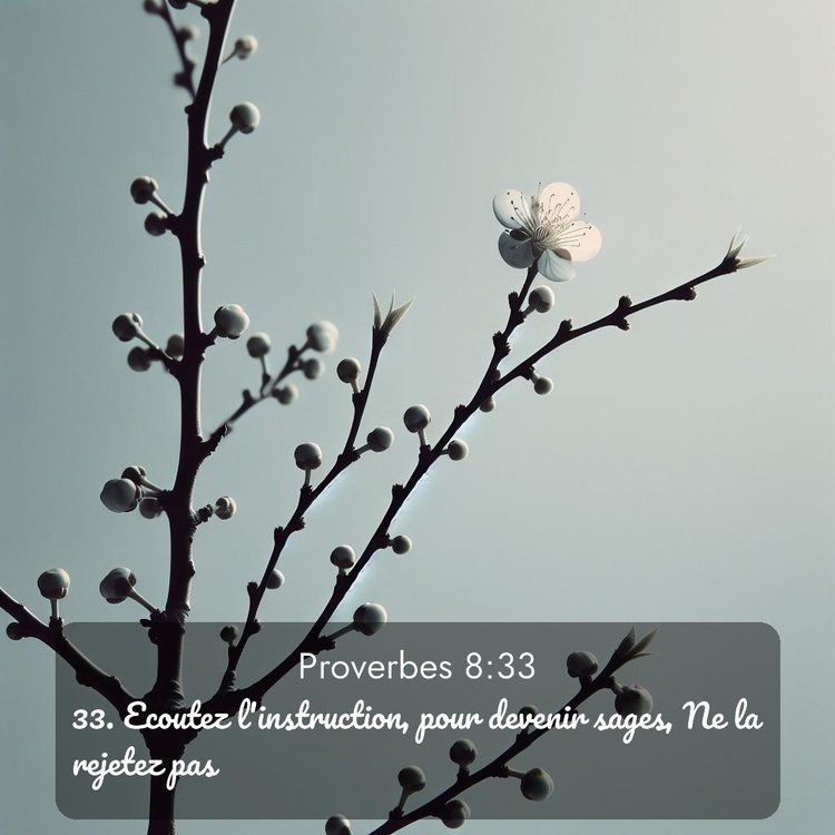 image nature avec verset biblique de la Bible