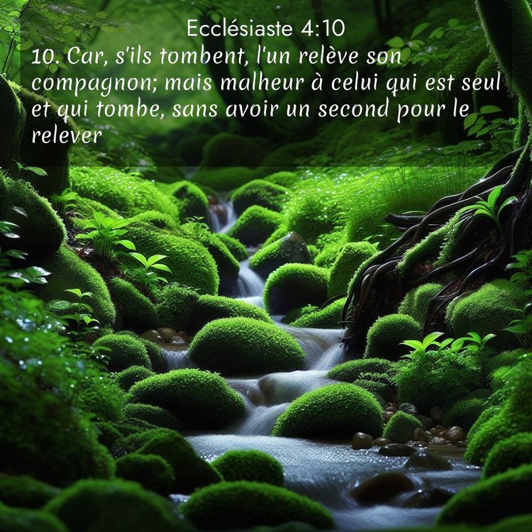 image nature avec verset biblique de la Bible