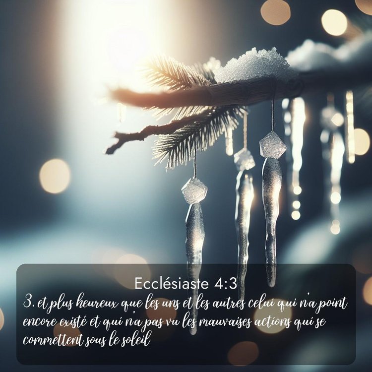 Segond Ecclésiaste 4:3