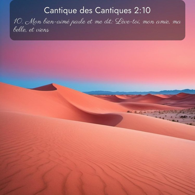 image nature avec verset biblique de la Bible