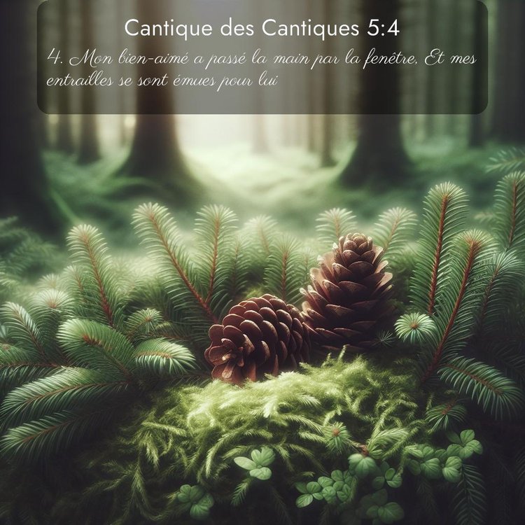 image nature avec verset biblique de la Bible