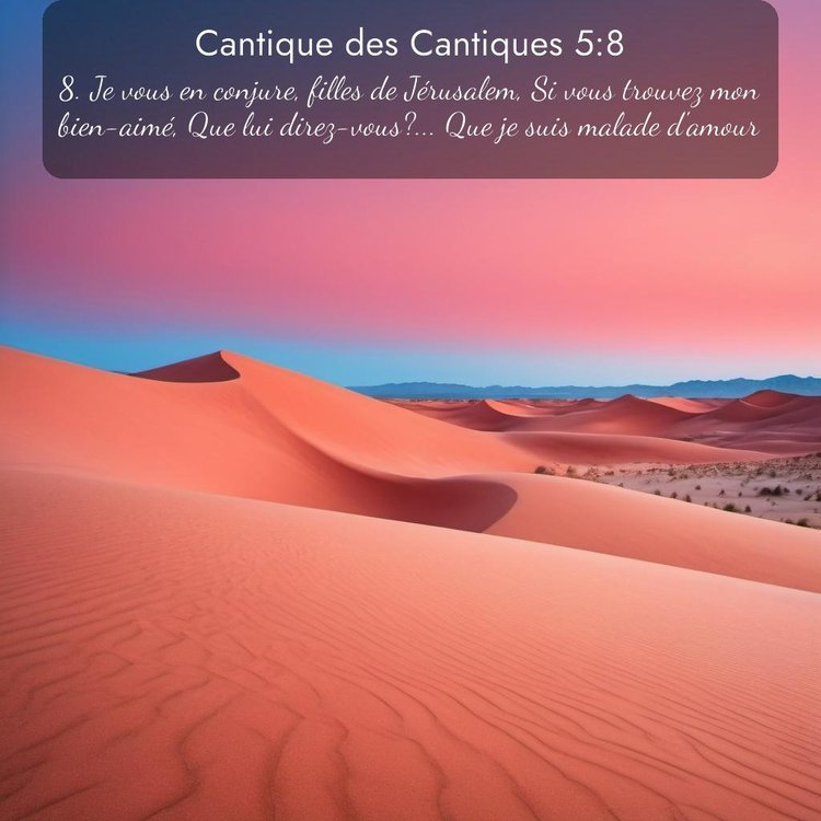 image nature avec verset biblique de la Bible
