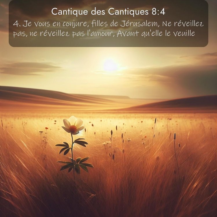 image nature avec verset biblique de la Bible