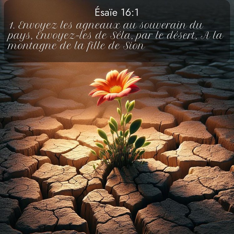 Segond Ésaïe 16:1