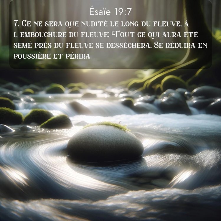 Segond Ésaïe 19:7