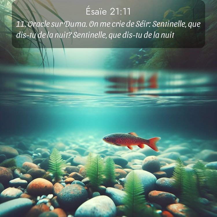 Segond Ésaïe 21:11