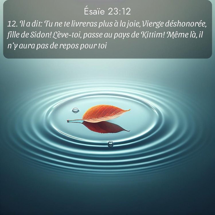 image nature avec verset biblique de la Bible