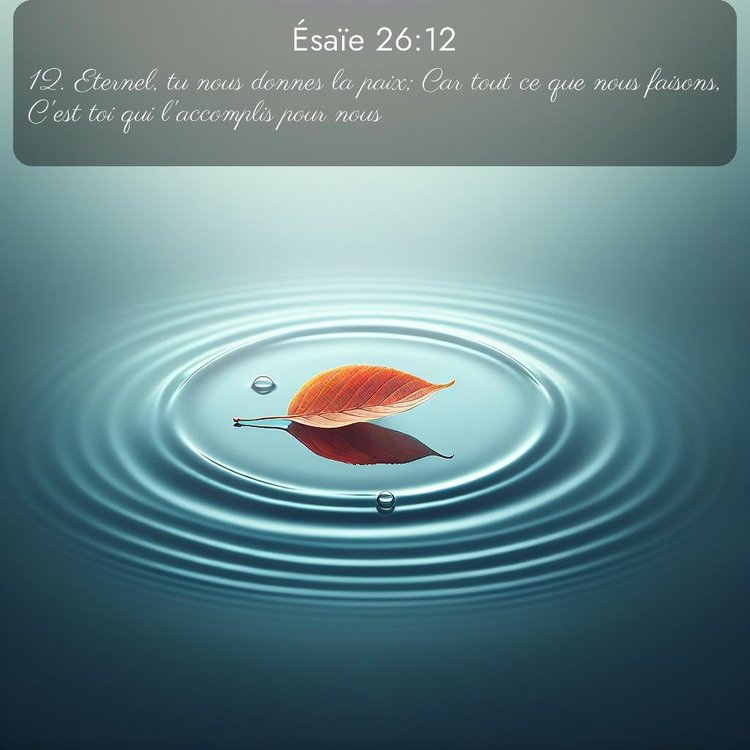 image nature avec verset biblique de la Bible