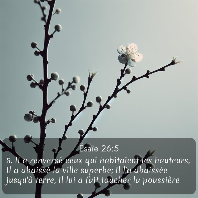 image nature avec verset biblique de la Bible
