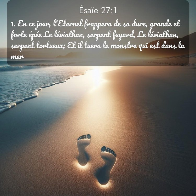 Segond Ésaïe 27:1