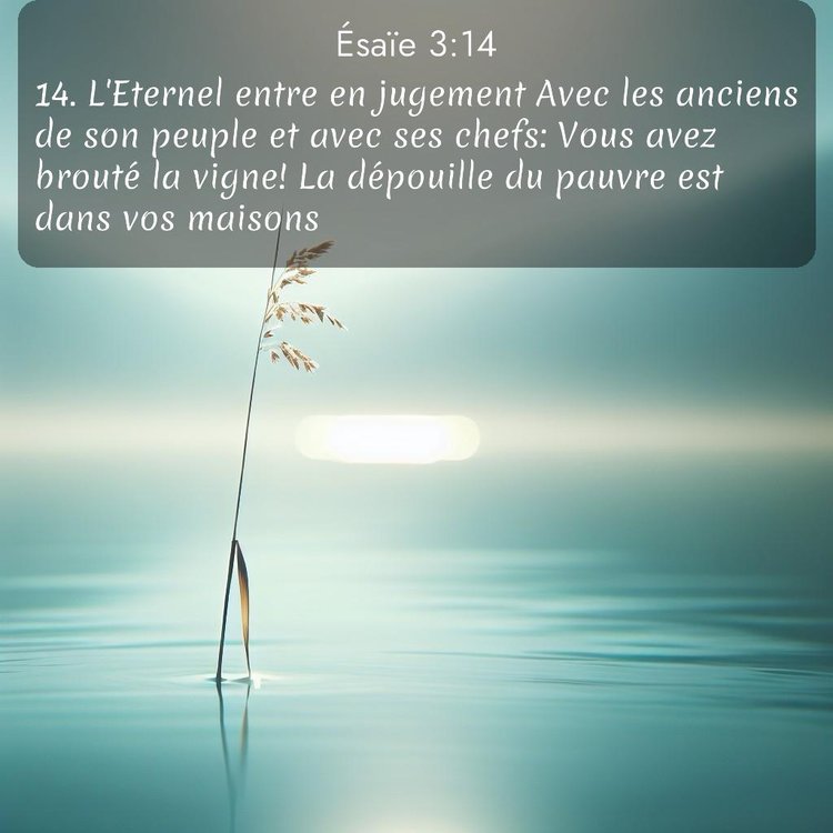 image nature avec verset biblique de la Bible