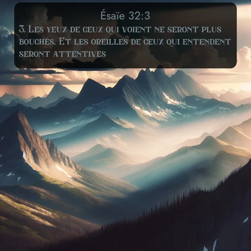 Segond 23 32:3