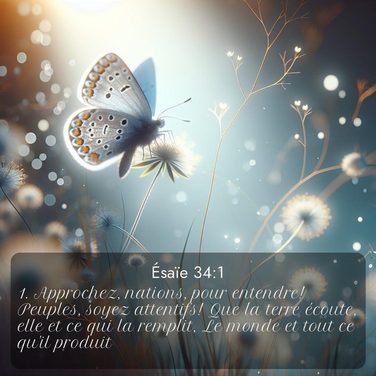 image nature avec verset biblique de la Bible