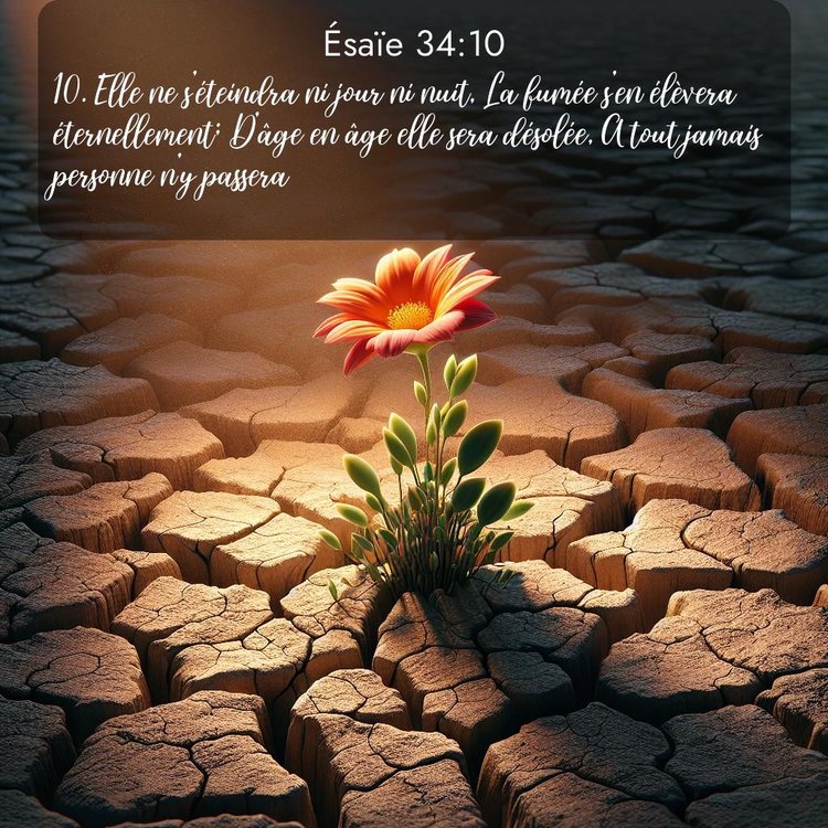 Segond Ésaïe 34:10