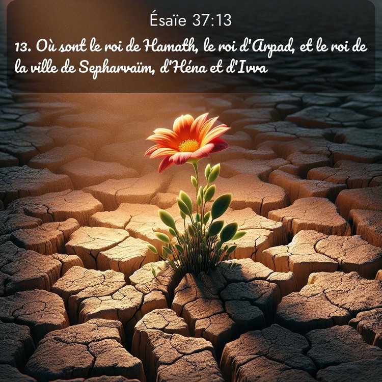 Segond Ésaïe 37:13