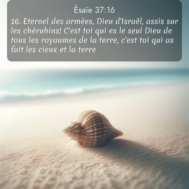 Segond Ésaïe 37:16