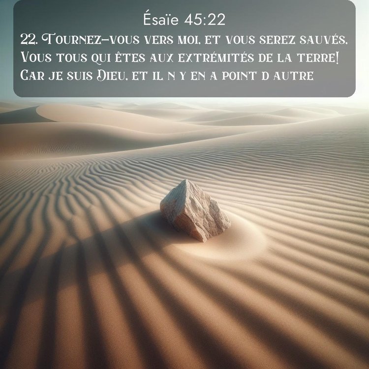 Segond Ésaïe 45:22