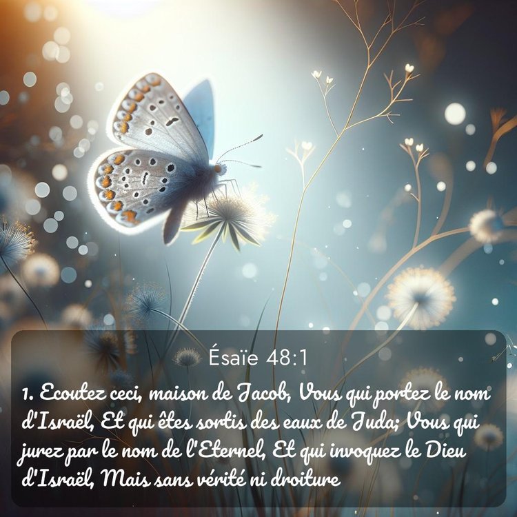 image nature avec verset biblique de la Bible