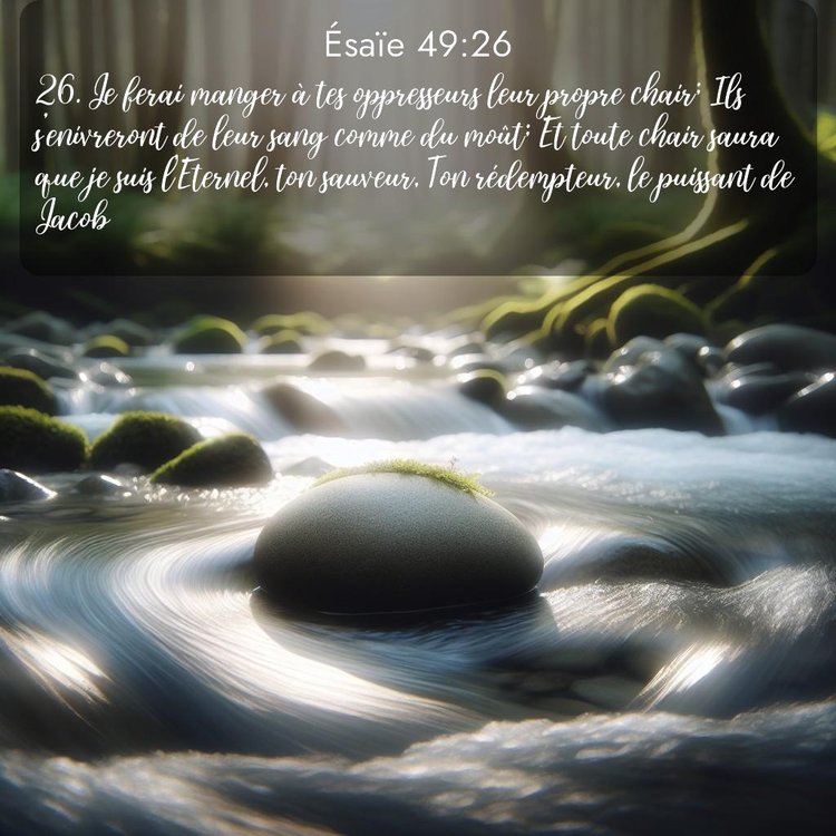 image nature avec verset biblique de la Bible