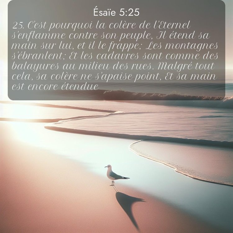 image nature avec verset biblique de la Bible