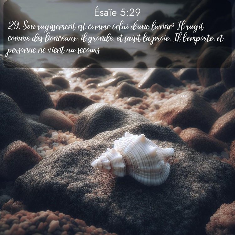 Segond Ésaïe 5:29