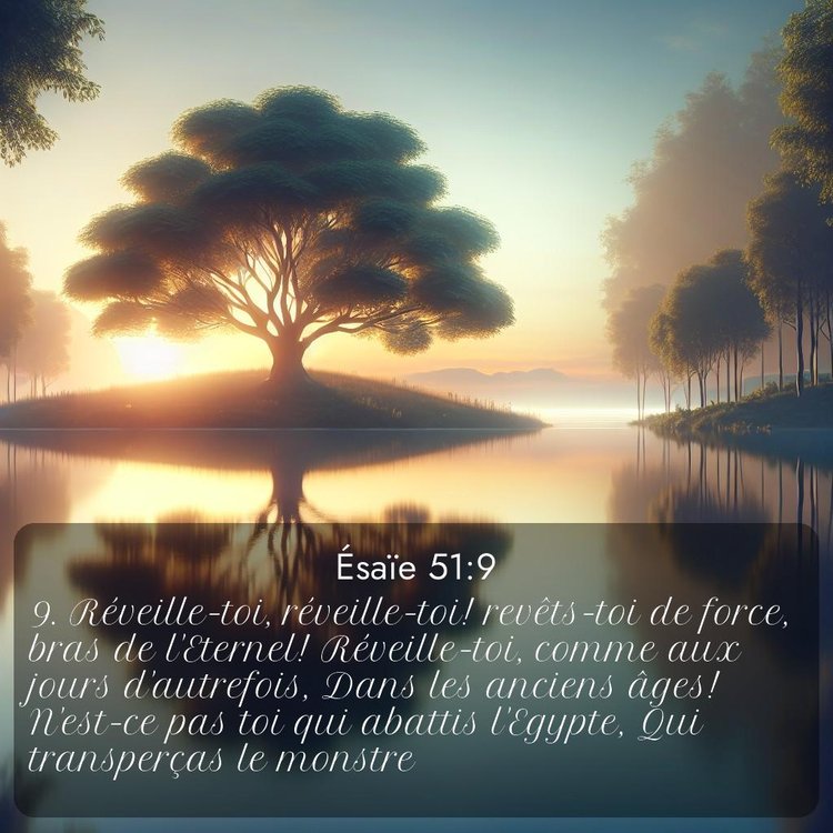 Segond Ésaïe 51:9