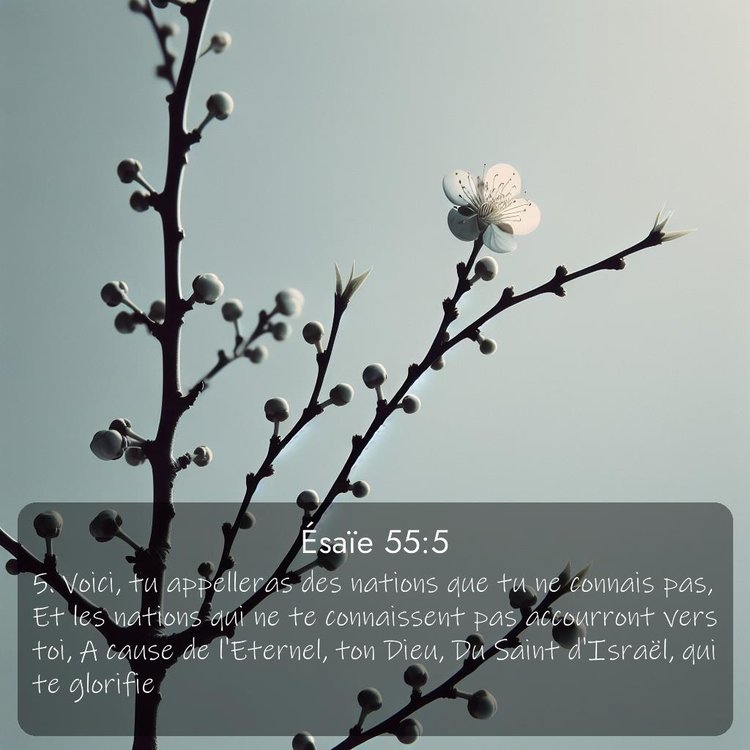 image nature avec verset biblique de la Bible