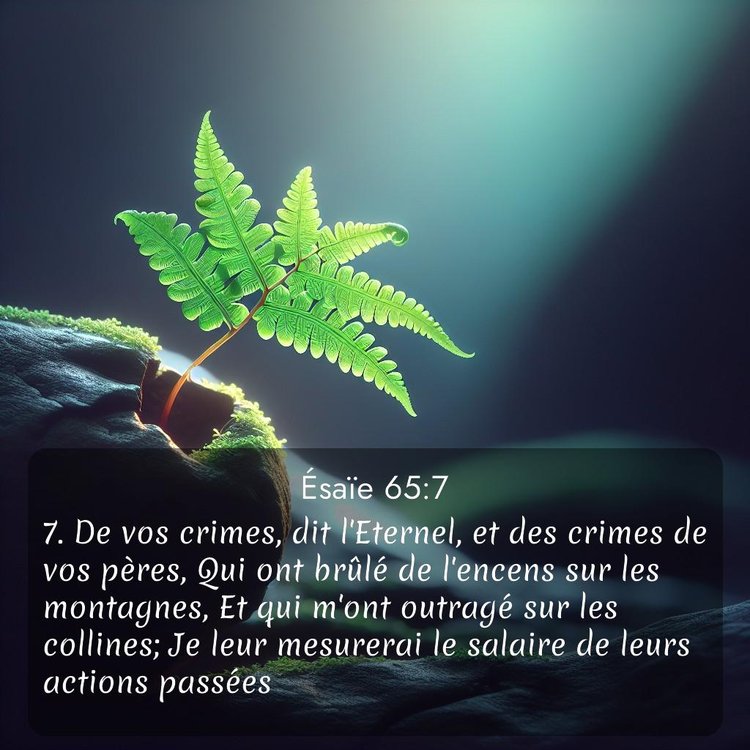 image nature avec verset biblique de la Bible
