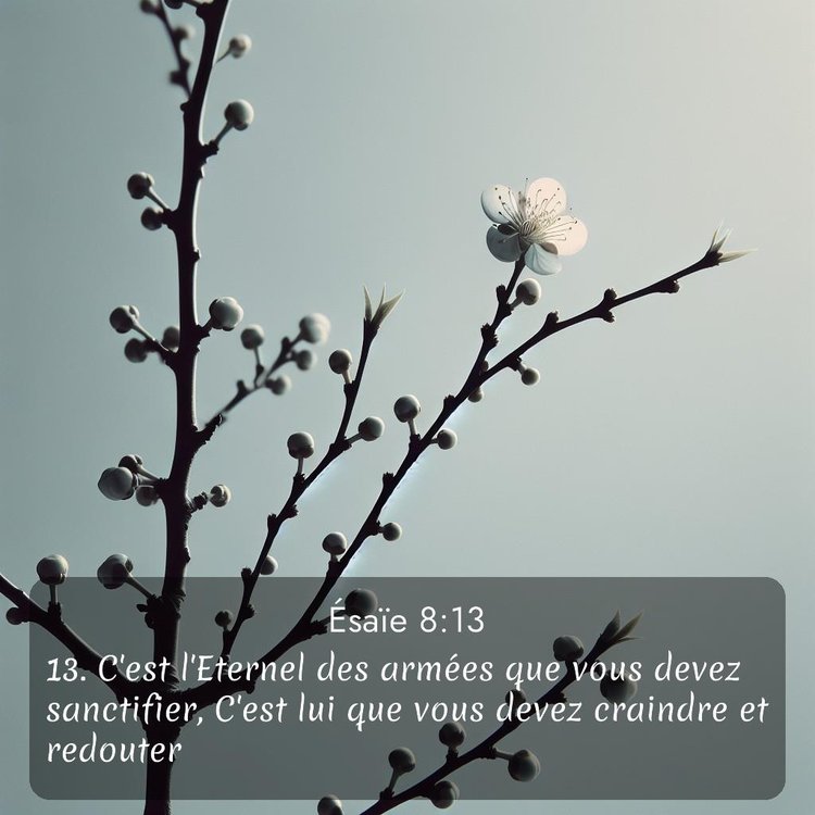 image nature avec verset biblique de la Bible