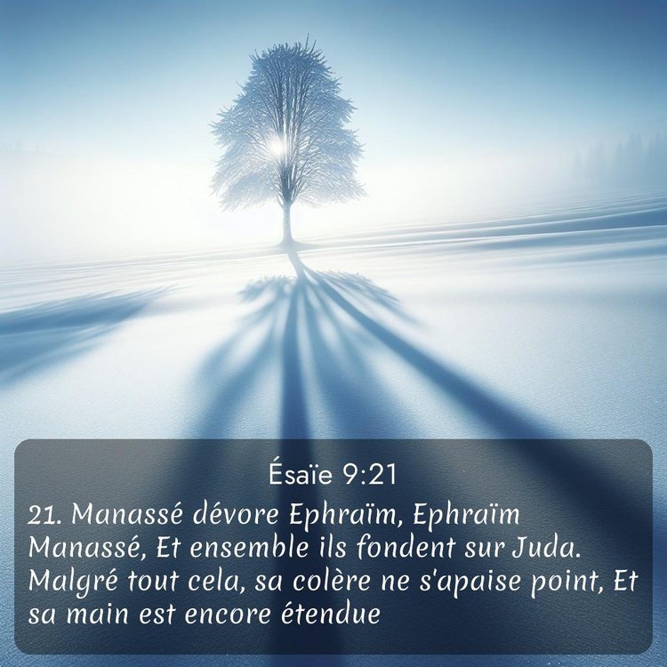 Segond Ésaïe 9:21