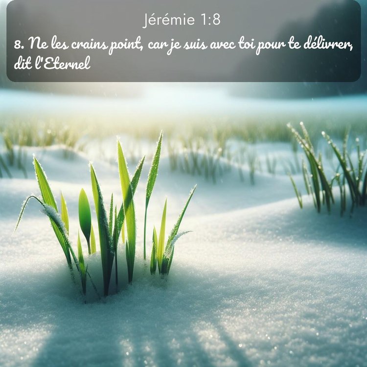 image nature avec verset biblique de la Bible