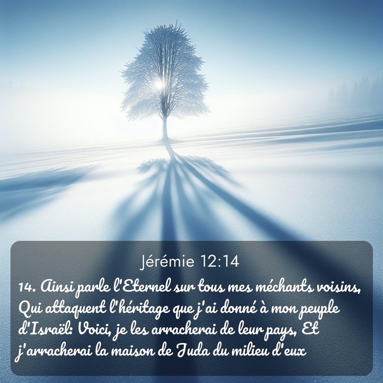 image nature avec verset biblique de la Bible